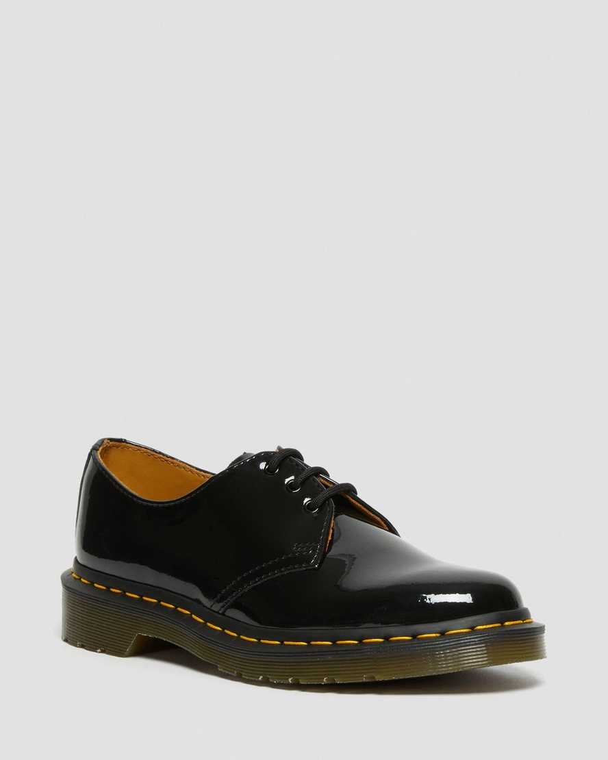 Dr. Martens 1461 Patent Deri Kadın Oxford Ayakkabı - Ayakkabı Siyah |NEXCU6839|